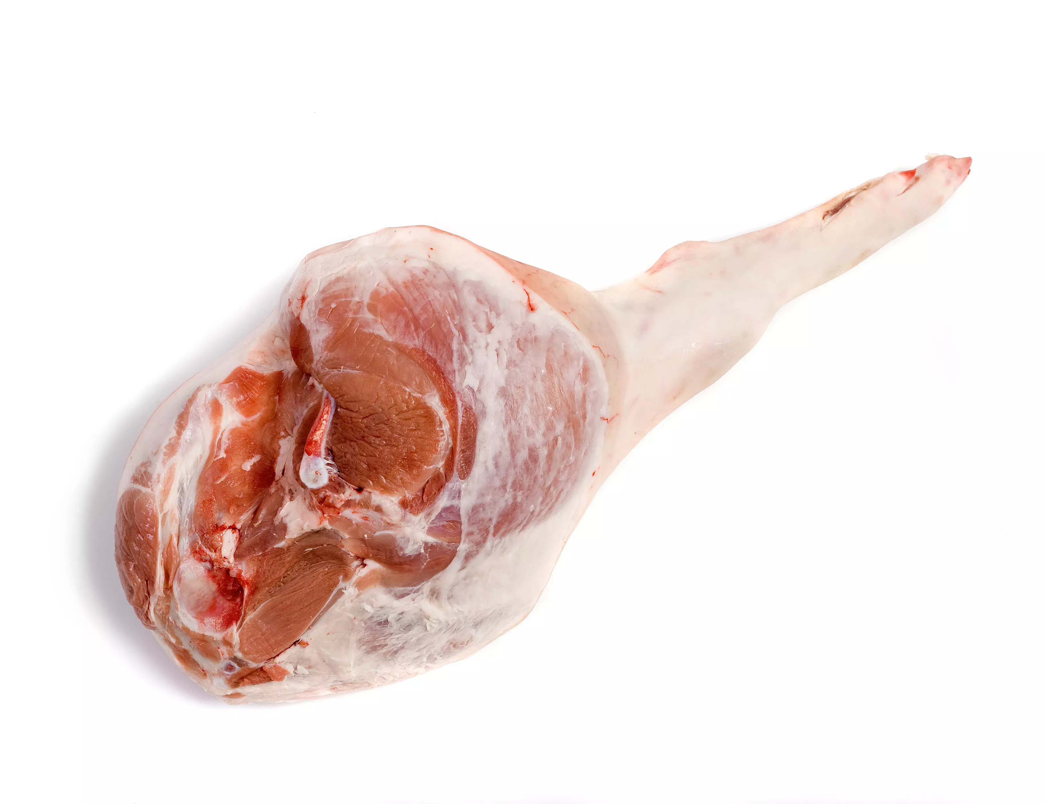 Jamón redondo con pata